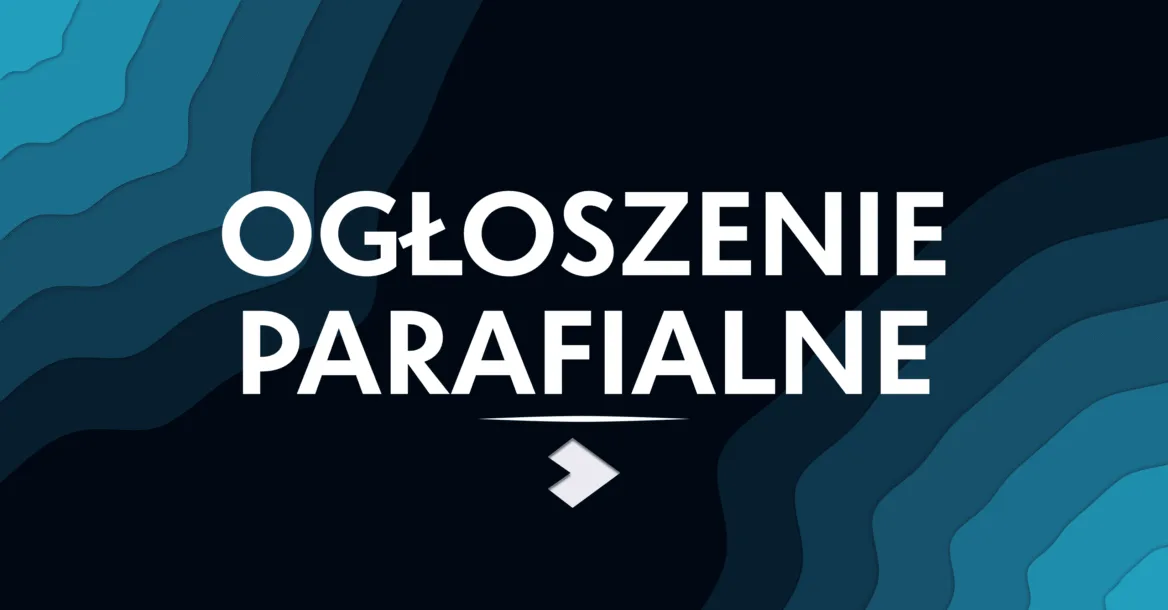 Ogłoszenia parafialne