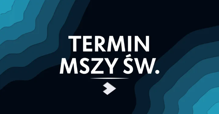 Terminy Mszy świętej